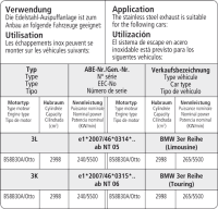 Bastuck Komplettanlage - 15+ BMW 3er Serie F30/ F31 3.0T...