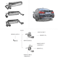 Bastuck Sportauspuff - 15+ BMW 3er Serie F30/ F31...