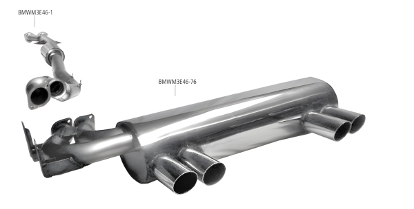 Bastuck Exhaust System - BMW 3 Series E46 M3 Coupé/ Convertible