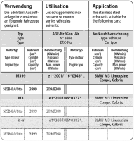 Bastuck Sportauspuff - BMW 3er Serie E90 M3