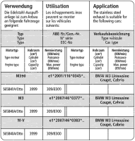 Bastuck Sportauspuff - BMW 3er Serie E93 M3 Cabrio