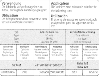 Bastuck Komplettanlage - BMW 3er Serie G80/ G81 M3