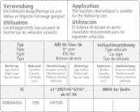Bastuck Exhaust System - 15+ BMW 4 Series F32/ F33/ F36...