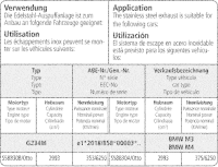 Bastuck Komplettanlage - BMW 4er Serie G82/ G83 M4