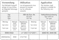 Bastuck Sport Exhaust - BMW 5 Series E60/ E61 M5