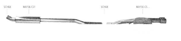 Bastuck Komplettanlage - Mini F56 Cooper S John Cooper Works (JCW)