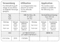 Bastuck Exhaust System - BMW X5 E53 6-Cylinder Petrol