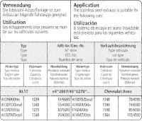 Bastuck Sportauspuff - 11+ Chevrolet Aveo 2