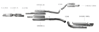 Bastuck Exhaust System - Chrysler 300C V6 Petrol