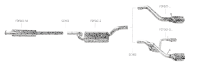 Bastuck Exhaust System - 03+ Ford C-Max w/o particle filter