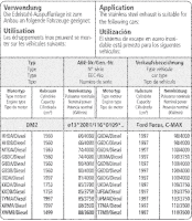 Bastuck Exhaust System - 03+ Ford C-Max with particle filter