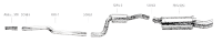 Bastuck Exhaust System - 89-96 Ford Fiesta GFJ