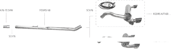 Bastuck Exhaust System - Ford Focus 3 RS