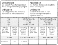 Bastuck Exhaust System - Ford Focus 3 RS