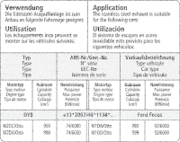 Bastuck Komplettanlage - Ford Focus 3 1.0T EcoBoost