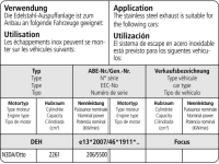 Bastuck Komplettanlage - 19+ Ford Focus 4 2.3 EcoBoost ST...