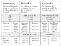 Bastuck Exhaust System - Ford Puma