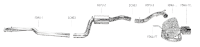 Bastuck Exhaust System central - Ford Puma