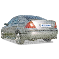 Bastuck Exhaust System - 00-07 Ford Mondeo Limousine 4-Cylinder 1 final silencer
