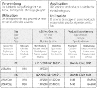 Bastuck Komplettanlage - 17-22 Honda Civic FK7 1.5T