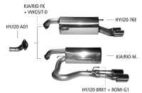 Bastuck Sport Exhaust - Hyundai i20