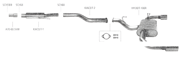 Bastuck Exhaust System - Hyundai i30 GDH 1.6T