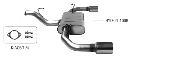 Bastuck Sportauspuff - Hyundai i30 GDH 1.6T