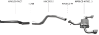 Bastuck Exhaust System - 21+ Kia Ceed CD GT 1.6 T-GDI