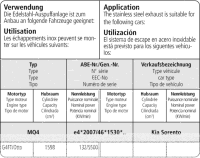 Bastuck Komplettanlage - 20+ Kia Sorento MQ4 1.6 T-GDI AWD