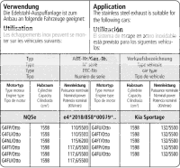 Bastuck Exhaust System - Kia Sportage NQ5