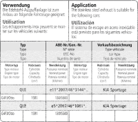 Bastuck Exhaust System - Kia Sportage QLE 1.6T
