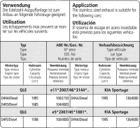 Bastuck Sport Exhaust - Kia Sportage QLE Diesel
