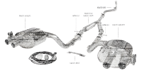 Bastuck Exhaust System - Kia Stinger 2.0 T-GDI