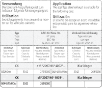 Bastuck Komplettanlage - Kia Stinger 3.3 T-GDI V6