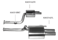 Bastuck Sport Exhaust - Kia Stinger 3.3 T-GDI V6