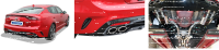Bastuck Exhaust System - Kia Stinger 3.3 T-GDI V6 electronic flap control
