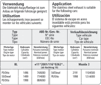 Bastuck Exhaust System - 13+ Mazda 3 BM/ BN