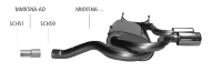 Bastuck Sport Exhaust - 89-98 Mazda MX-5 NA