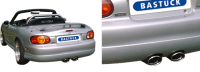 Bastuck Exhaust System - 98-05 Mazda MX-5 NB