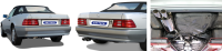 Bastuck Exhaust System - Mercedes SL R129 12-Cylinder Petrol