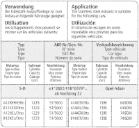 Bastuck Exhaust System - Opel Adam