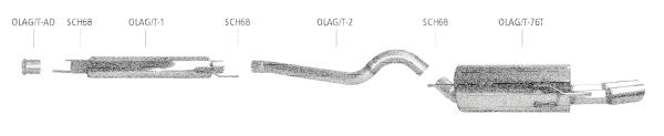 Bastuck Exhaust System - Opel Astra G OPC Turbo