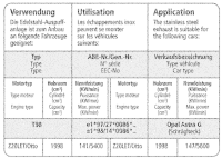 Bastuck Exhaust System - Opel Astra G OPC Turbo