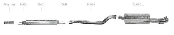 Bastuck Exhaust System - Opel Astra G Convertible/ Coupé/ Notchback