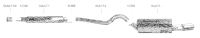Bastuck Exhaust System - Opel Astra H Turbo incl. OPC + GTC