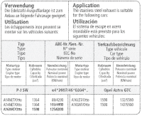 Bastuck Komplettanlage - Opel Astra J GTC Turbo Benziner...