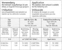 Bastuck Sport Exhaust - Opel Astra K 1.4 (w/o Sports Tourer)