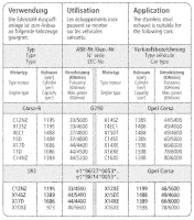 Bastuck Exhaust System - Opel Corsa B