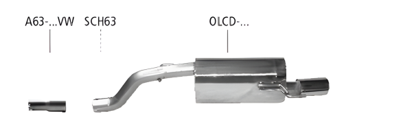 Bastuck Sport Exhaust - Opel Corsa D