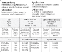 Bastuck Komplettanlage - 11+ Opel Corsa D Turbo inkl....